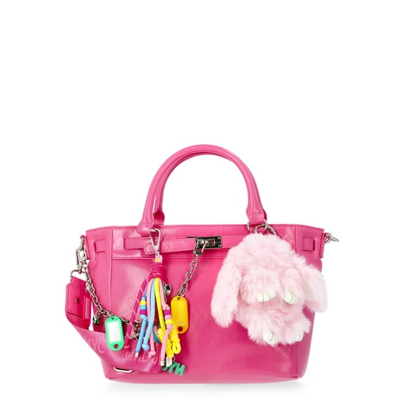 Madden NYC Women's Top Handle Satchel, Pink