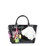 Women's Top Handle Satchel, Black