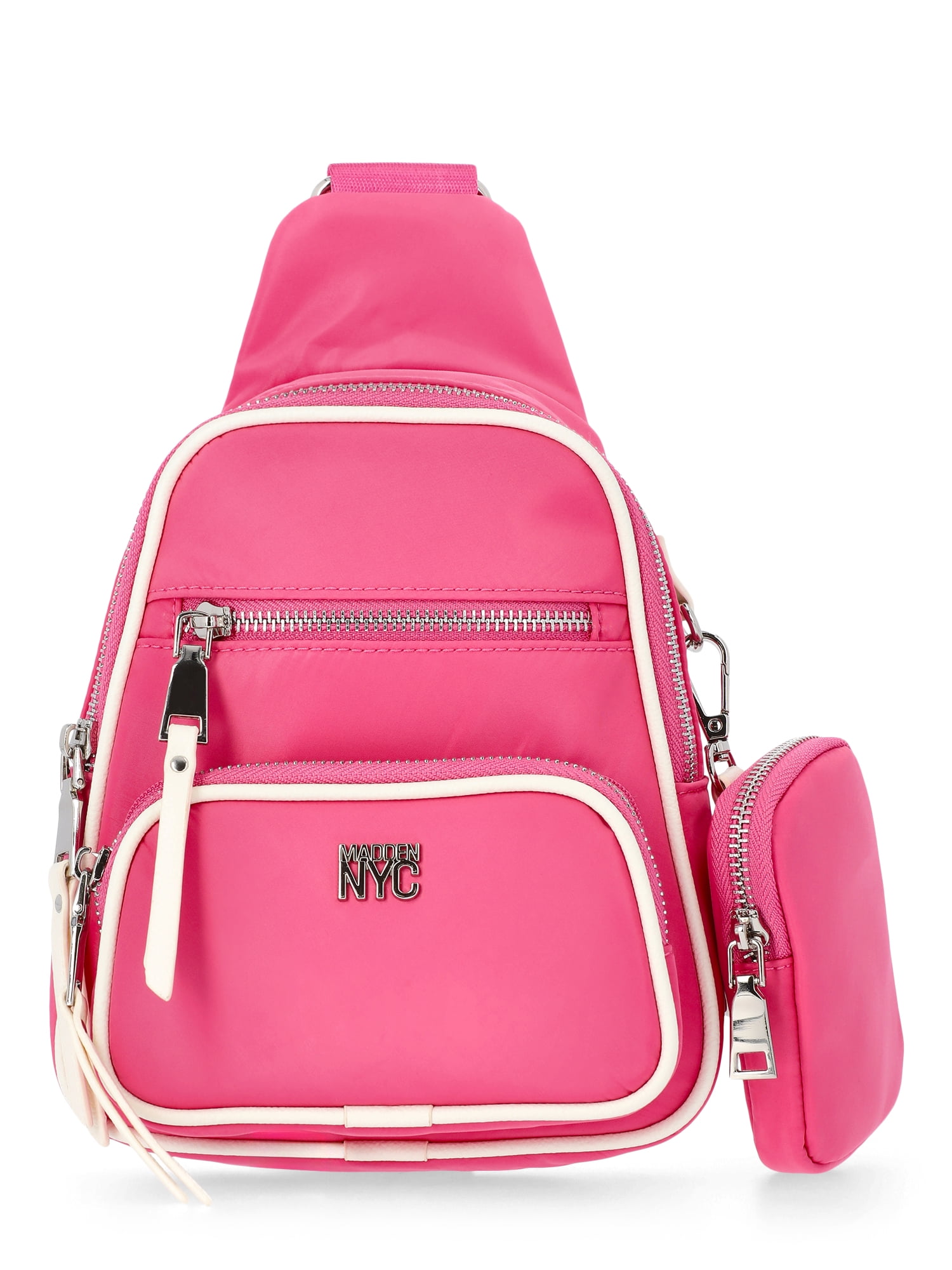 Madden NYC Women's Core Sling Bag, Pink - Walmart.com