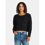 Madden NYC Women's Slouchy Sweater, Midweight, Sizes XXS-XXL