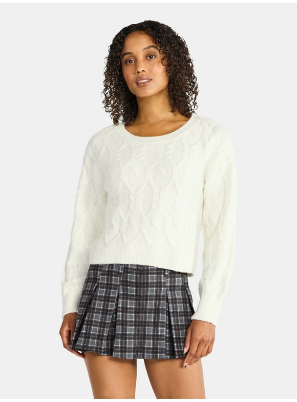 Women's Slouchy Sweater, Midweight, Sizes XXS-XXL