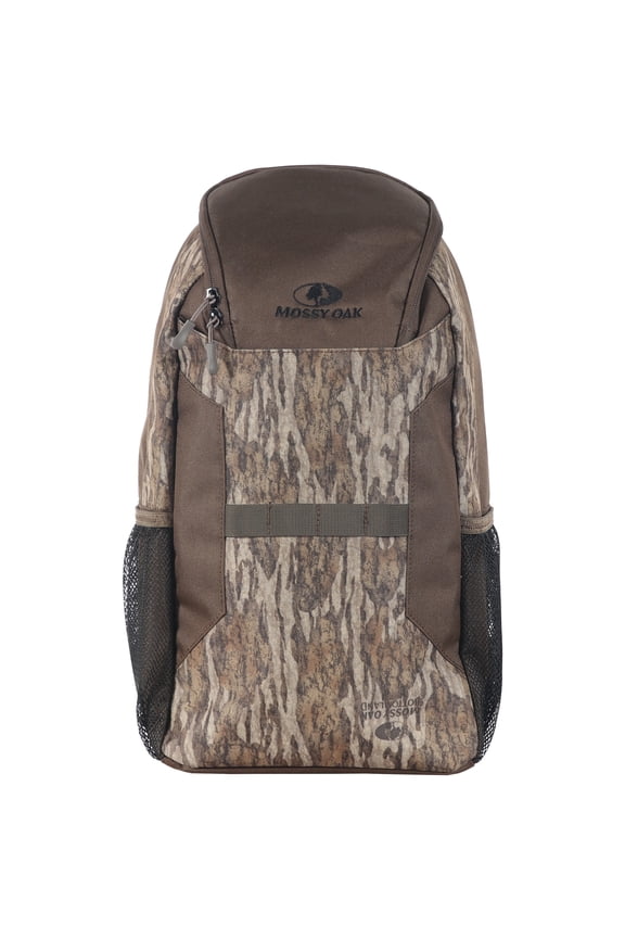 20L Hunting Backpack, Adult, Mossy Oak New Bottomland Camouflage Pattern, Unisex