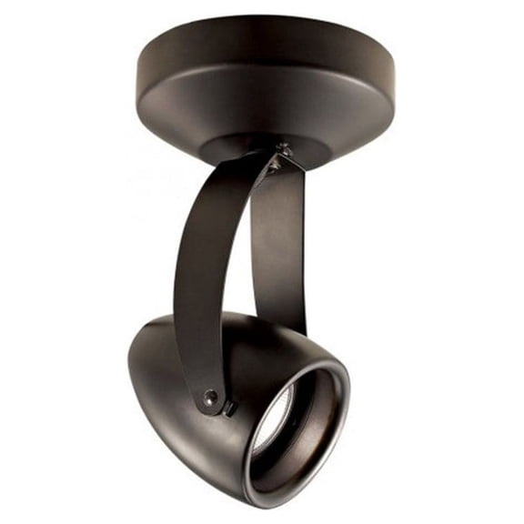 MO-LED810F-930-DB-WAC Lighting-Impulse-10W 40 degree 1 LED Monopoint Spot Light in Contemporary Style-3.6 Inches Wide by 7.5 Inches High-Dark Bronze