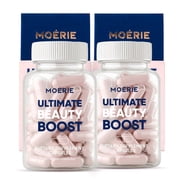 MO RIE Ultimate Beauty Boost Hair Growth Supplements, 2 pack - 120 capsules