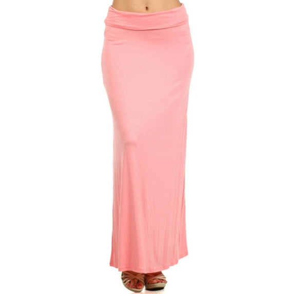 Moa Collection Women's Elegant High-Waisted Maxi Skirt for Every Occasion