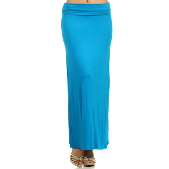 Moa Collection Women's Elegant High-Waisted Maxi Skirt for Every Occasion