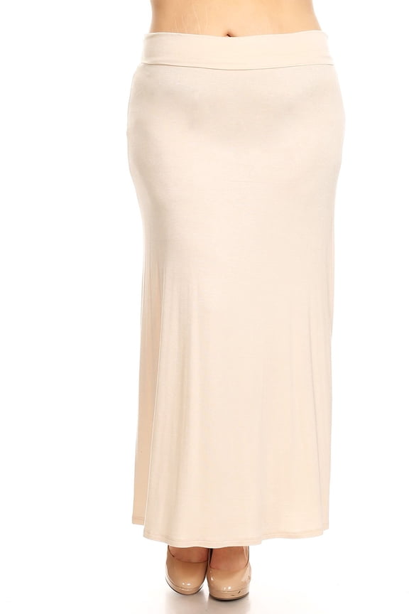 Women's Elegant High-Waisted Maxi Skirt for Every Occasion