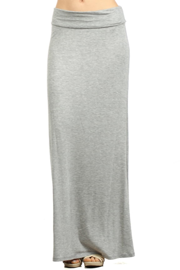 Moa Collection Women's Elegant High-Waisted Maxi Skirt for Every Occasion