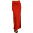 thumbnail image 1 of Moa Collection Women's Elegant High-Waisted Maxi Skirt  for Every Occasion, 1 of 4