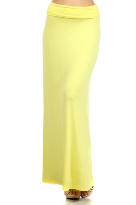 Women's Elegant High-Waisted Maxi Skirt for Every Occasion