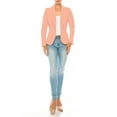 thumbnail image 1 of FashionStream Women's Fitted Open Front Blazer Jacket for Elegant Style, 1 of 8