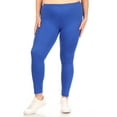 thumbnail image 1 of Women's Plus Size Elastic Band Waist Stretch Comfy Workout Leggings Pants, 1 of 4