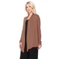 thumbnail image 1 of MOA COLLECTION Women's Solid Casual Lightweight Long Sleeve Loose Fit Knit Sweater Cardigan, 1 of 4
