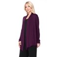 thumbnail image 1 of MOA COLLECTION Women's Solid Casual Lightweight Long Sleeve Loose Fit Knit Sweater Cardigan, 1 of 4