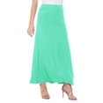 thumbnail image 1 of MOA COLLECTION Women's Ultra Comfort Stretch Maxi Skirt Relaxed Fit for Everyday Elegance, 1 of 4