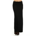 thumbnail image 1 of MOA COLLECTION Women's Ultra Comfort Stretch Maxi Skirt Relaxed Fit for Everyday Elegance, 1 of 4