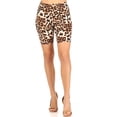 thumbnail image 1 of Women's Casual High Waist Workout Stretch Active Biker Shorts Pants, 1 of 5