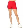 thumbnail image 1 of MOA Collection Women's Casual Soft Stretch Elastic Waist Workout Short Pant, 1 of 5