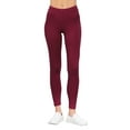 thumbnail image 1 of MOA Collection Women's Comfort Fit Cotton Spandex Basic Leggings, 1 of 5