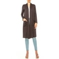 thumbnail image 1 of MOA Collection Women's Comfortable Relaxed Fit Long Cardigan - Perfect for Everyday Wear, 1 of 5