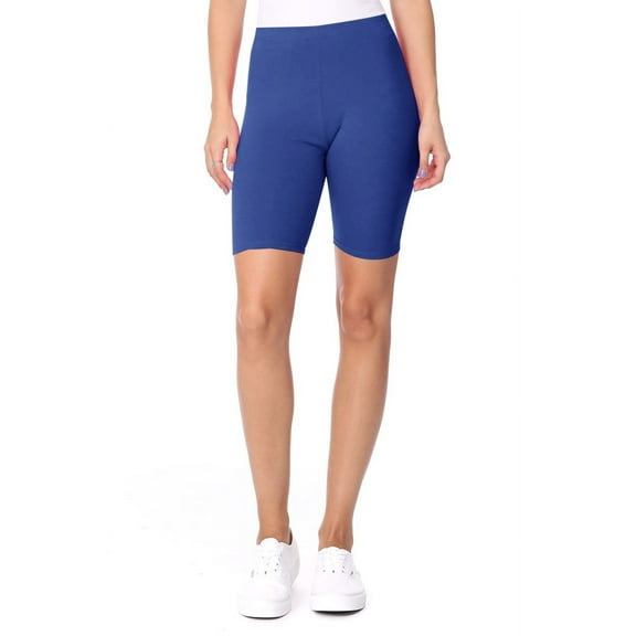 Women's High Waist Workout Shorts Activewear Stretch Biker Fit