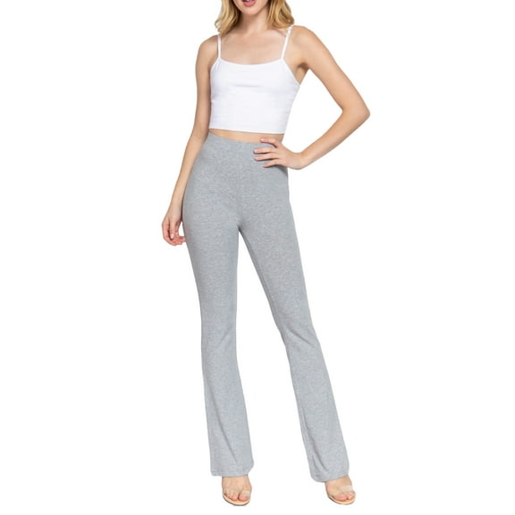 Women's Elastic Slim Flare Yoga Pants with Comfortable Stretch Fit