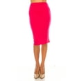 thumbnail image 1 of Women's Stretch Comfy Office Work Wear Solid Pencil Skirt, 1 of 4