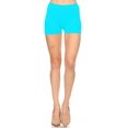 thumbnail image 1 of FashionJOA Low Rise Solid Print Workout Athletic Shorts Women's, 1 of 4
