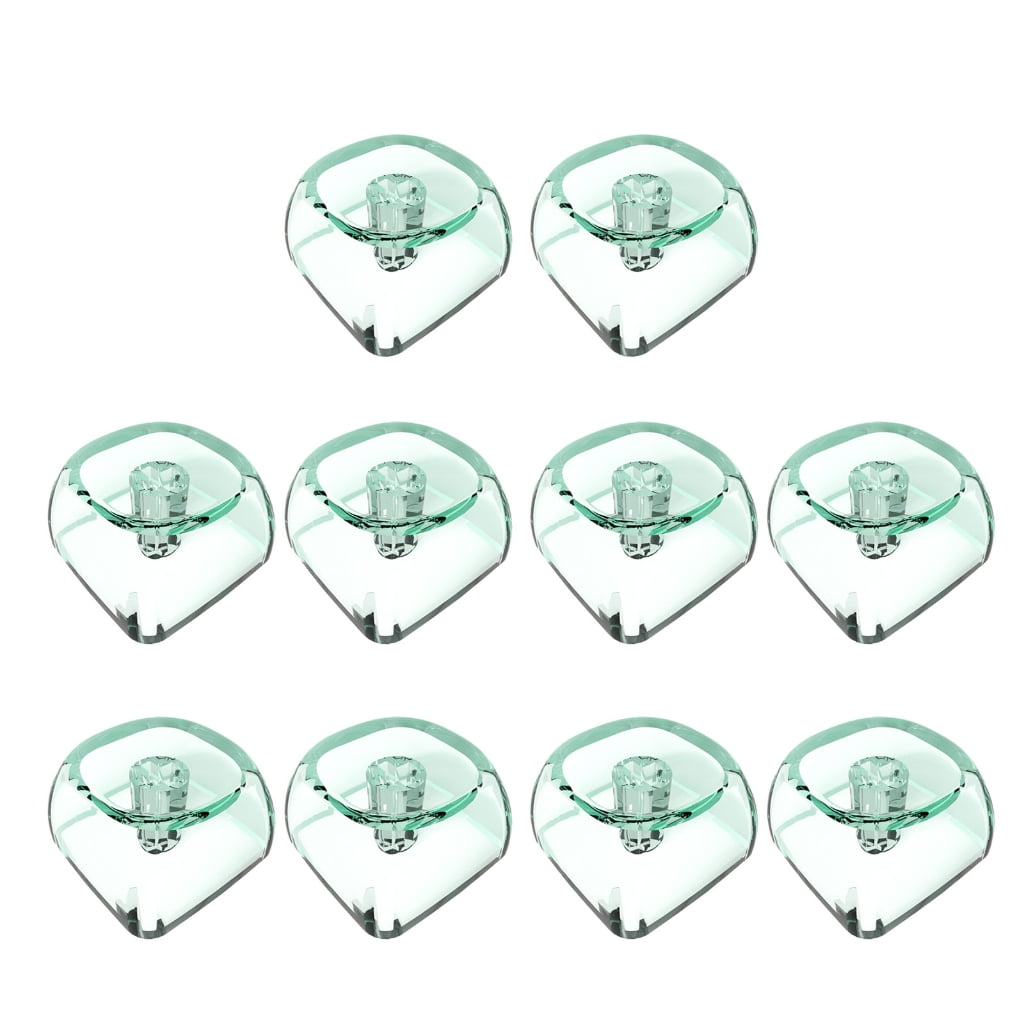 10Pcs Transparents Blank Keycap Set 1U 1X MOA Profile Crystal ...