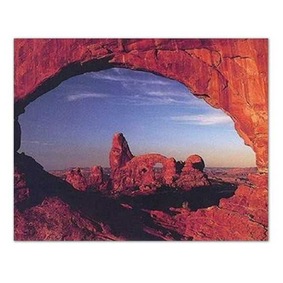 MOAB Utah Turret Arch National Park Rock Formation Landscape Wall Poster Art Print 16x20"