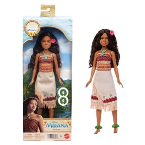 Mattel Disney Moana Doll with Removable Fashion & 5 Accessories, Inspired by Live Action Movie
