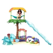 Disney Moana 2 Toys, Moana s Island Adventure Playset with 2 Small Dolls, 2 friends & 8 Accessories