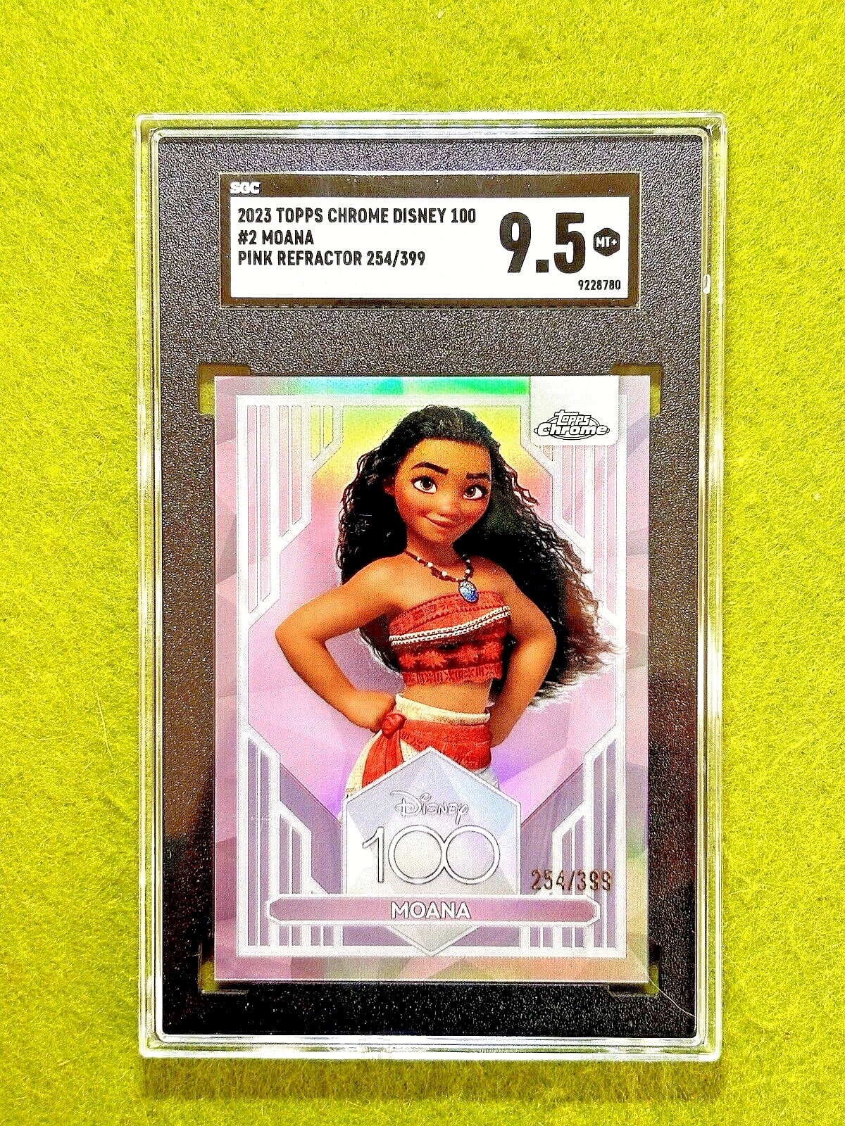 2024 Topps Chrome Disney Moana モアナ　/101 2024 Topps Chrome Disney Moana Moana /101 #4d9644 | eBay