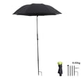 thumbnail image 1 of MOAOASPER 25.6in Plant Shade Umbrella,Outdoor Garden Parasol With H Stake,Sun Protection For Flowers Vegetables,Patio Yard Decoration, 1 of 5