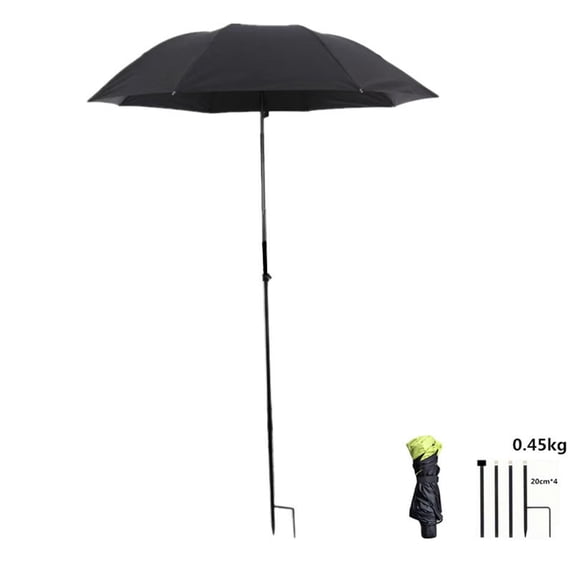 MOAOASPER 25.6in Plant Shade Umbrella,Outdoor Garden Parasol With H Stake,Sun Protection For Flowers Vegetables,Patio Yard Decoration