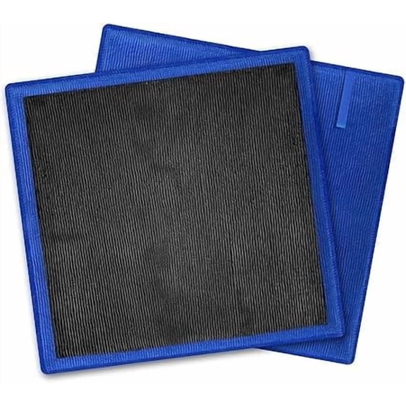 MOAOASPER 2PC DIY Car Detailing Towel High Density Microfiber Rag Lint Free Paint Safe Cleaning Cloth Reusable Washable Supplies for Garage Maintenance