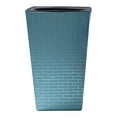 thumbnail image 1 of MOAOASPER Imitation Metal Lazy Flower Pot, Brick Pattern Water Storage Planter, Durable Plastic Pot for Succulents Herb Flower Planting, 1 of 5