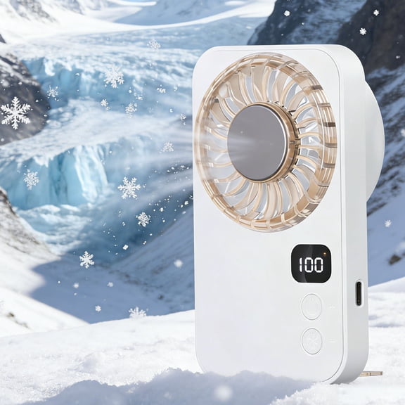 MOAOASPER Office Home Desktop Fan, Commute Travel Pocket Fan, Perfect for Hot Weather and Multi-Scene Use