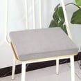 thumbnail image 1 of MOAOASPER Square Chair Cushion, Soft Velvet Seat Pad, Non Slip Thick Seat Cushion, Washable Chair Pad for Home Kitchen Office, 1 of 5