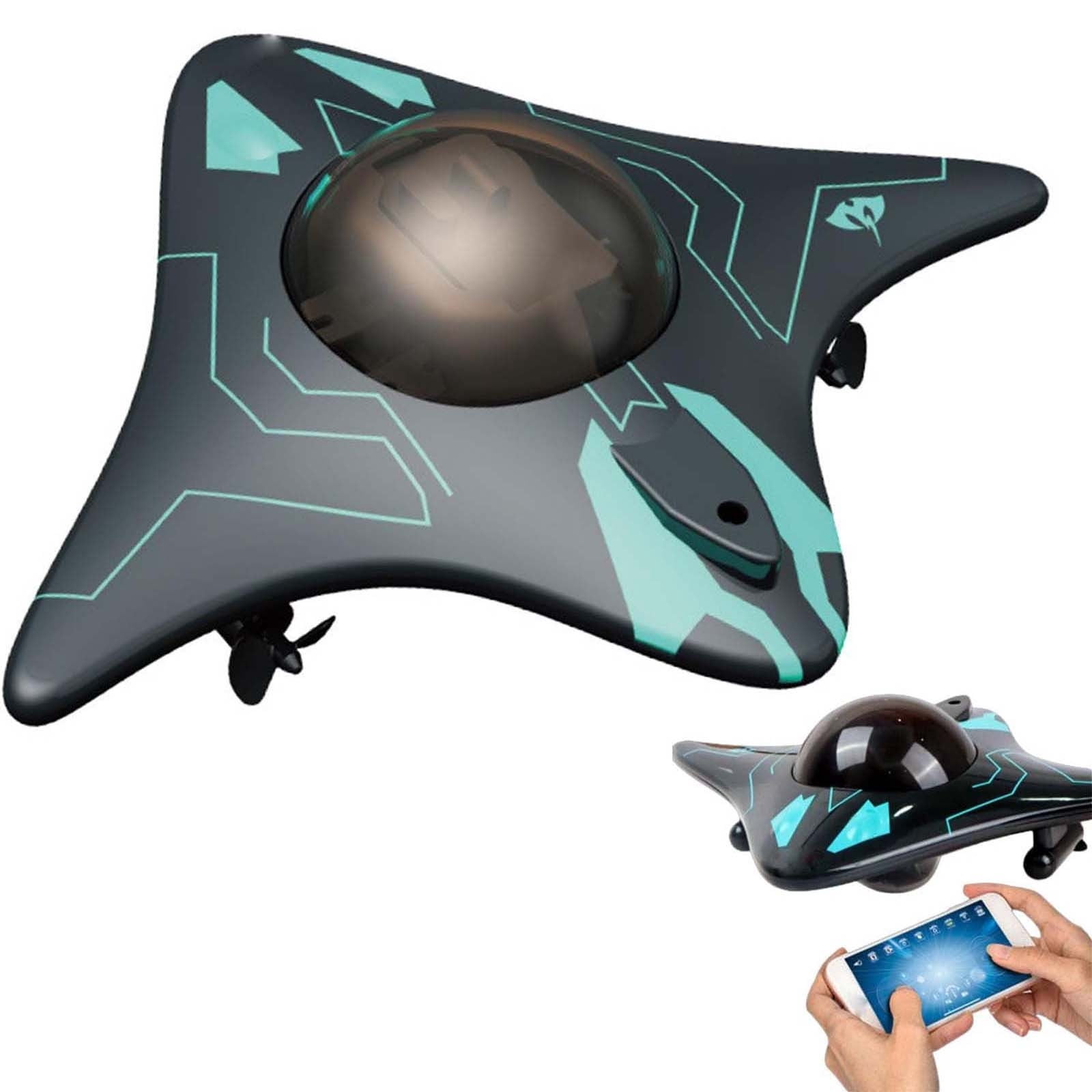 MOAOASPER Underwater Exploration Drone, App Connected Underwater Photography Drone, Wireless Underwater Drone for Pool Lake Snorkeling