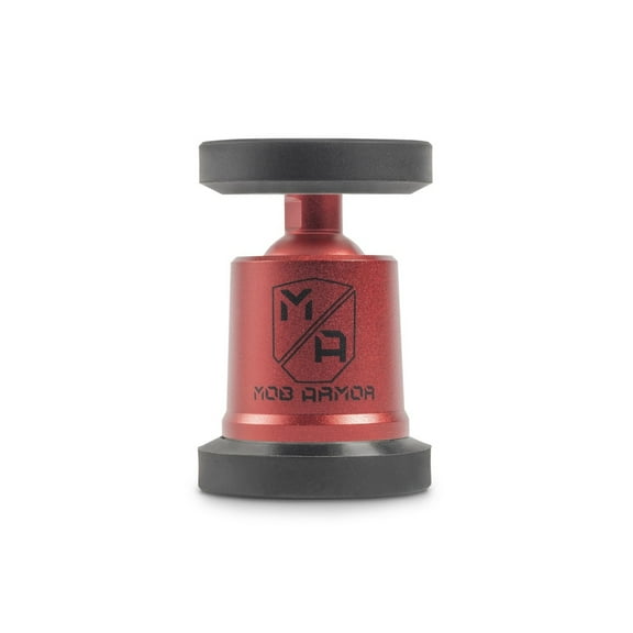 MOB ARMOR MobNetic Maxx Billet Aluminum Magnetic Smartphone Mount Anodized Red Finish [MOBN-MX-RD]