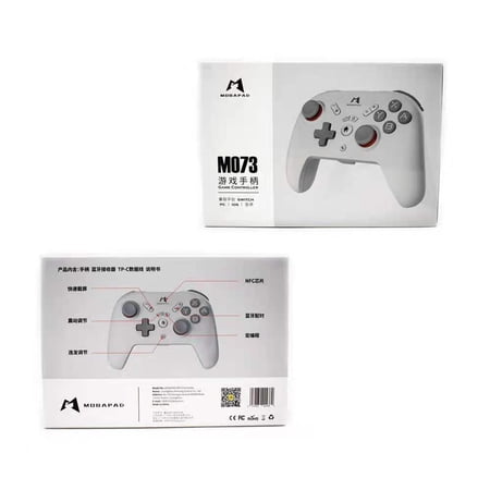 MOBAPAD 2nd Gen Multi-Platform Wireless Controller - Compatible with Switch/PC/Android/iOS, NFC Amiibo Support, Macro Programming, Turbo Rapid Fire & Console Wake-Up Function