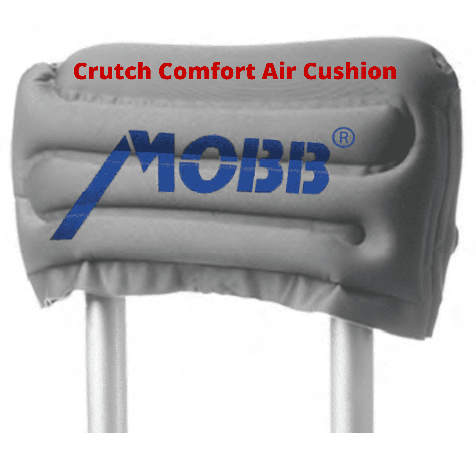 MOBB Crutch Parts Air Cushion Crutch Pads Comfort Reduce Armpit Pain