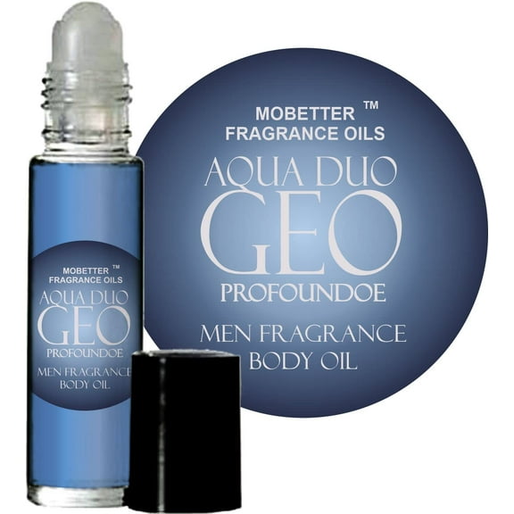 MOBETTER FRAGRANCE OILS Aqua Duo Geo Profoundoe Men fragrance Body Oil