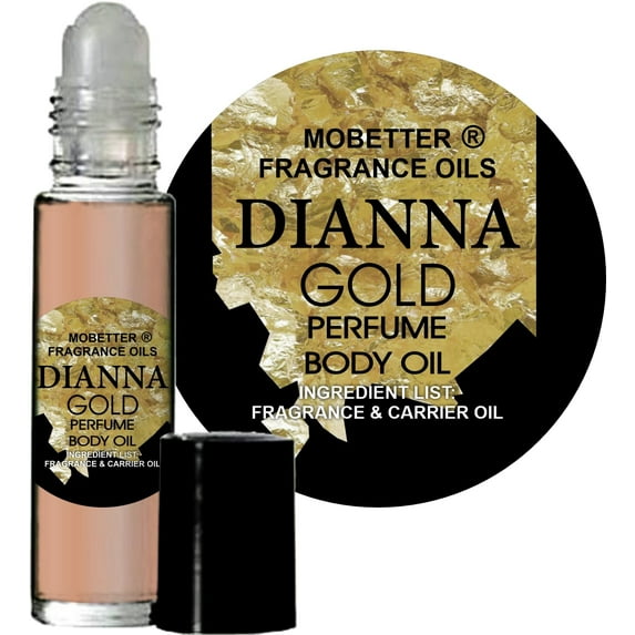 MOBETTER FRAGRANCE OILS Dianna Gold Perfume Fragrance Body Oil