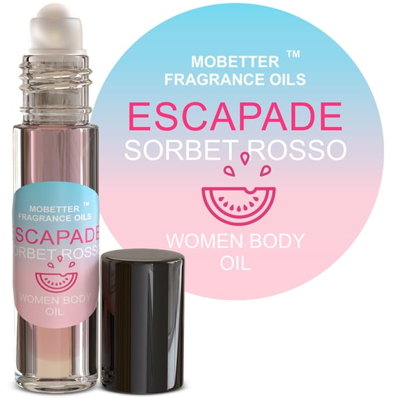 MOBETTER FRAGRANCE OILS Escapade Sorbet Rosso Women perfume Body Oil 10ML