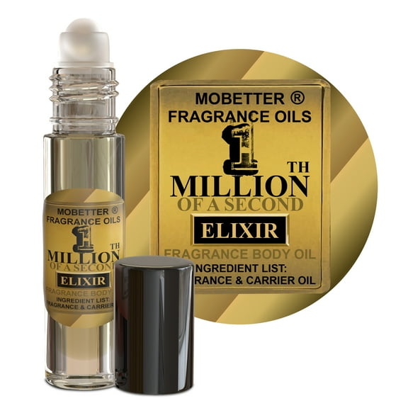 MOBETTER FRAGRANCE OILS 1 Million th of a Second Elixir Men Cologne Body Oil