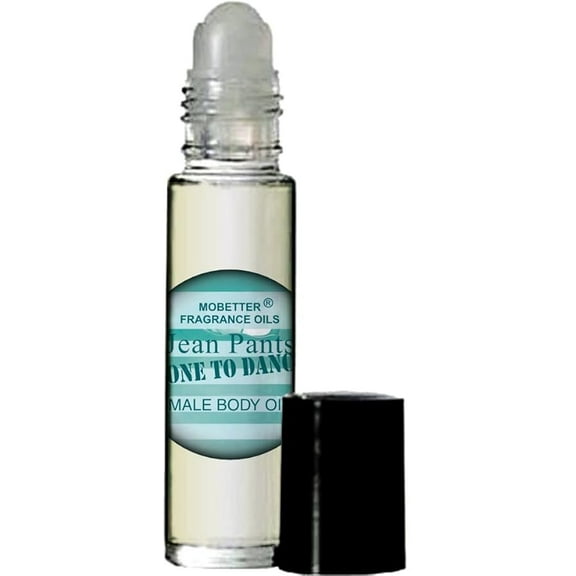 MOBETTER FRAGRANCE OILS Jean Pants Gone To Dance Male Body Oil 1/3 oz roll on Glass Bottle