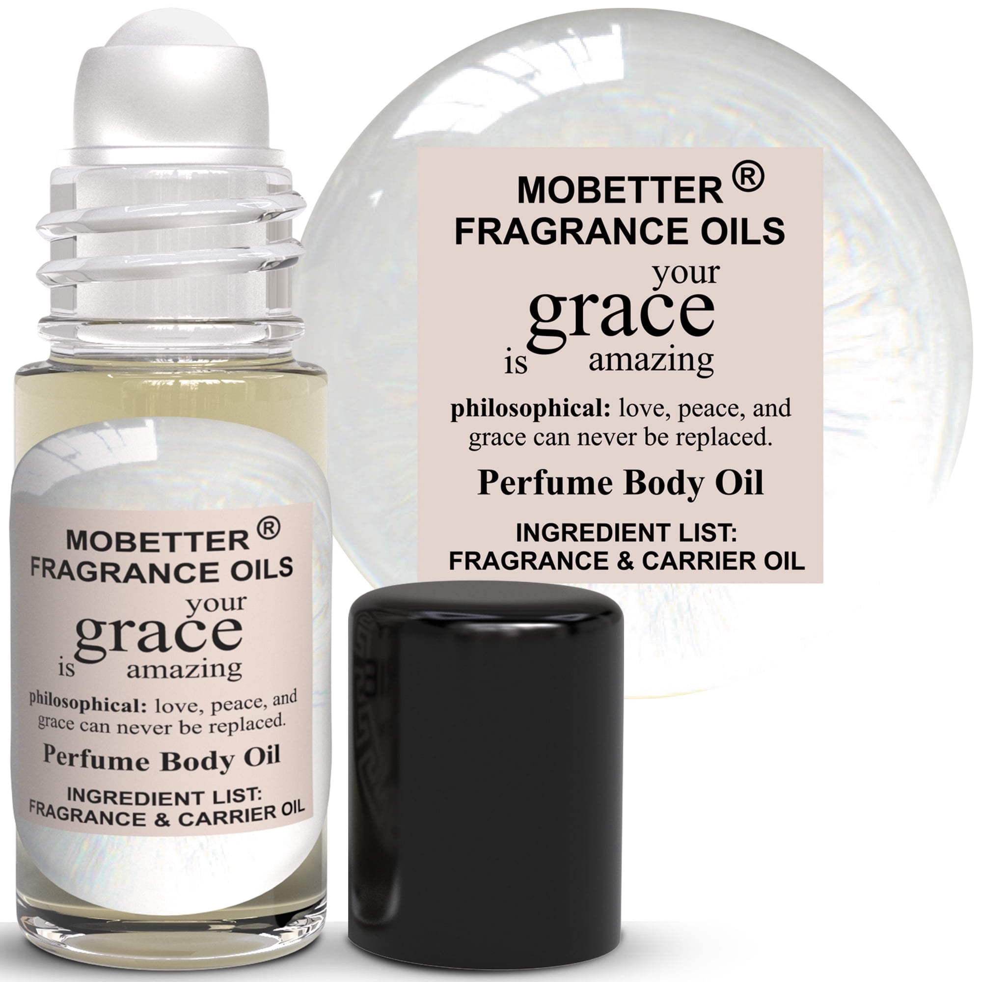 MOBETTER FRAGRANCE OILS Your Grace is Amazing 1 Oz Perfume Fragrance Body&nbsp;Oil&nbsp;for&nbsp;Women