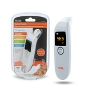 MOBI DualScan FeverTrack Ear & Forehead Medical Grade Thermometer w/ Medication Reminder Alarm
